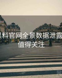 0666. 黑料官网全景数据泄露全纪录，值得关注