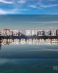 0092. 数据解密：黑料正能量往期抄袭风波热度暴增的热度密码